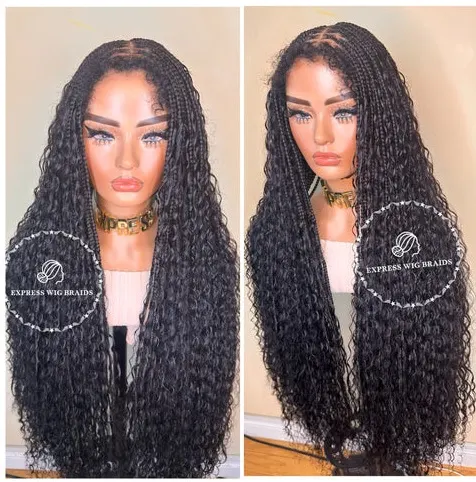 Boho braided wigs